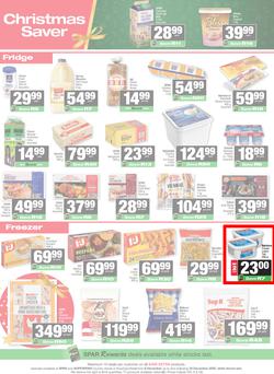 SPAR & SUPERSPAR KwaZulu-Natal Country : Christmas Super Savings (08 December - 24 December 2025), page 4
