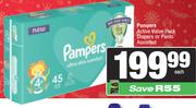 Pampers Active Pack Diapers Or Pants Assorted-Each