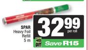 Spar Heavy Foil Refill-5m Per Roll