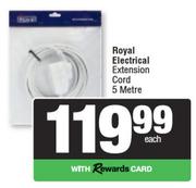 Royal Electrical Extension Cord 5m-Each
