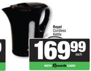 Royal Cordless Kettle-Each