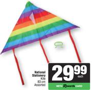 National Stationery Kite 83cm Assorted-Each