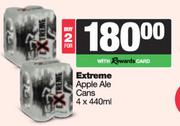 Extreme Apple Ale Cans-For 2 x 4 x 440ml
