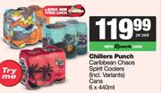 Chillers Punch Caribbean Chaos Spirit Coolers (Incl. Variants) Cans-6 x 440ml Per pack