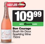 Bon Courage Blush Vin Doux Sparkling Wine-750ml