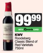 KWV Roodeberg Classic Blend of Red Varieties-750ml