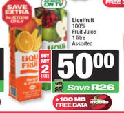 Liqui Fruit 100% Fruit Juice Assorted-For 2 x 1L