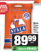 Nyala Super Maize Meal-10Kg Each