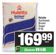 Huletts Sun Sweet Brown Sugar-8Kg Each