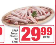 Spar Frozen Chicken Feet Small-Per Kg