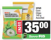 Spar Corn Chips Assorted-For 2 x 145g