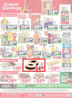 SPAR & SUPERSPAR KwaZulu-Natal Country : Christmas Super Savings (08 December - 24 December 2025), page 12