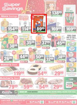 SPAR & SUPERSPAR KwaZulu-Natal Country : Christmas Super Savings (08 December - 24 December 2025), page 12