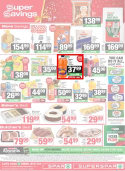 SPAR & SUPERSPAR KwaZulu-Natal Country : Christmas Super Savings (08 December - 24 December 2025), page 12