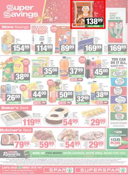 SPAR & SUPERSPAR KwaZulu-Natal Country : Christmas Super Savings (08 December - 24 December 2025), page 12