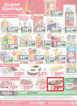 SPAR & SUPERSPAR KwaZulu-Natal Country : Christmas Super Savings (08 December - 24 December 2025), page 12
