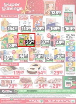 SPAR & SUPERSPAR KwaZulu-Natal Country : Christmas Super Savings (08 December - 24 December 2025), page 12