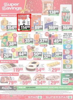 SPAR & SUPERSPAR KwaZulu-Natal Country : Christmas Super Savings (08 December - 24 December 2025), page 12