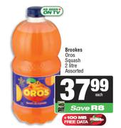 Brookes Oros Squash Assorted-2Ltr Each