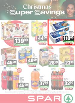 SPAR & SUPERSPAR KwaZulu-Natal Town : Christmas Super Savings (08 December - 24 December 2025), page 1