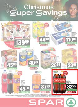 SPAR & SUPERSPAR KwaZulu-Natal Town : Christmas Super Savings (08 December - 24 December 2025), page 1