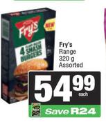Fry's Range Assorted-320gm