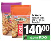 Dr. Oerker Ital Mini Pizza Assorted 592gm/664gm-For Any 2