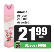 Airoma Aerosol Assorted-210ml
