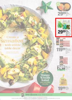 SPAR & SUPERSPAR KwaZulu-Natal Town : Christmas Super Savings (08 December - 24 December 2025), page 22