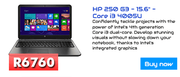 HP 250 G3-15.6"-Core i3 4005U