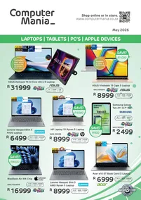 Computer Mania : Laptops & Accessories (01 May - 31 May 2026)