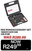 Red Rhino Accessory Set 1820 x 134 x 1340 436-0189
