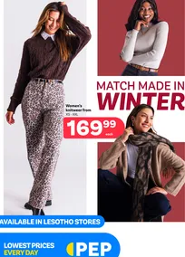 PEP Lesotho : Match Made In Winter (24 April - 26 May 2026)