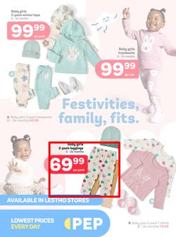 PEP Lesotho : Festivities, Family, Fits (25 February - 24 March 2026), page 1