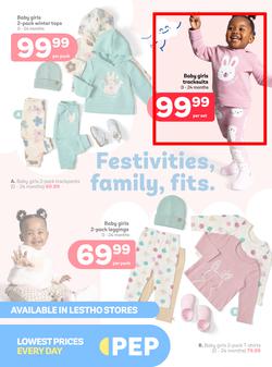 PEP Lesotho : Festivities, Family, Fits (25 February - 24 March 2026), page 1