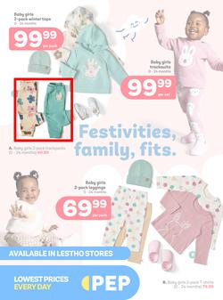 PEP Lesotho : Festivities, Family, Fits (25 February - 24 March 2026), page 1