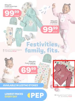 PEP Lesotho : Festivities, Family, Fits (25 February - 24 March 2026), page 1