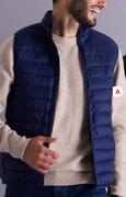 Men's Basic Sleeveless Puffer Jackets From (XS-XXL)-Each