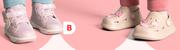 Baby Girls Sneakers (Sizes 1-4)