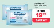 Cuddlesome Baby Mild Soap-For 2 x 100g
