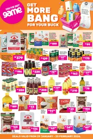 Game Lesotho : Get More Bang For Your Buck (29 January - 25 February 2026)