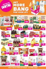 Game Lesotho : Get More Bang For Your Loti (26 March - 22 April 2026)