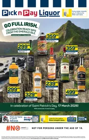 Pick n Pay : Go Full Irish (13 March - 17 March 2026)
