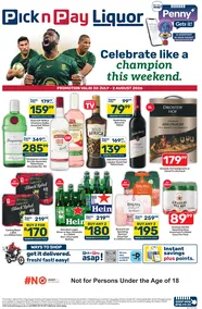 Pick n Pay : Celebrate Like A Champion This Weekend (30 July - 02 August 2026)