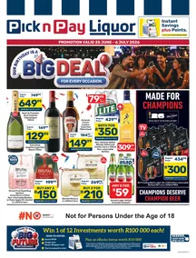 Pick n Pay : Our Birthday Is A Big Deal For Every Occasion (25 June - 06 July 2026)