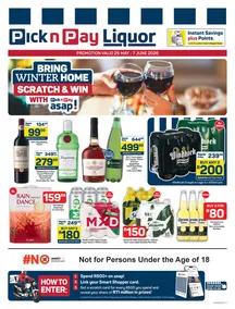 Pick n Pay Gauteng, Mpumalanga, Limpopo, Free State, North West & Northern Cape : Bring Winter Home (25 May - 07 June 2026)