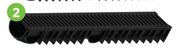 ACO Easyline Channel PP H90 1m plastic Grate 81506570