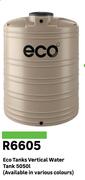 Eco Tanks Vertical Water Tank 5050L