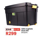 Addis Roughtote Black 150L