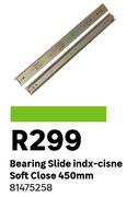 Bearing Slide Indx Cisne Soft Close 450mm 81475258
